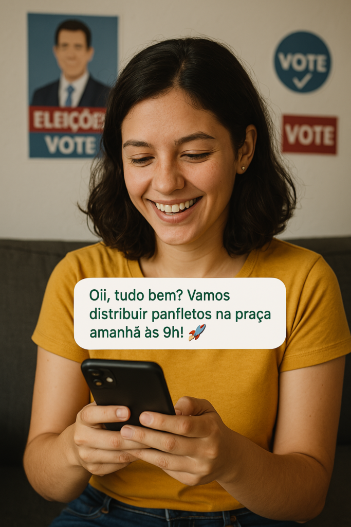engajamento da rede de apoiadores